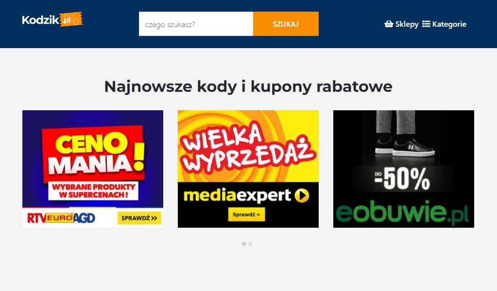 Kodzik.pl – promocje gastronomiczne