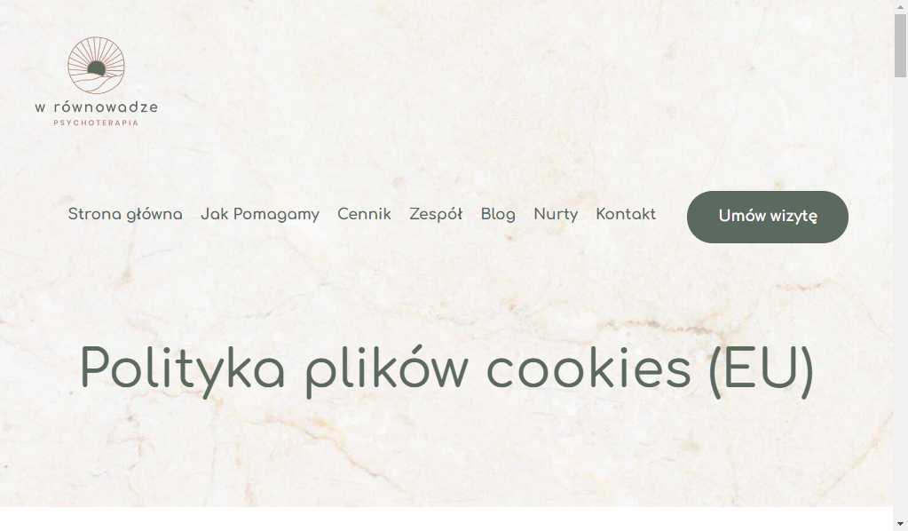 Psycholog Warszawa - Zarezerwuj Wizytę